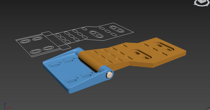 Lamborghini Diablo - Chassis and Door Hinges