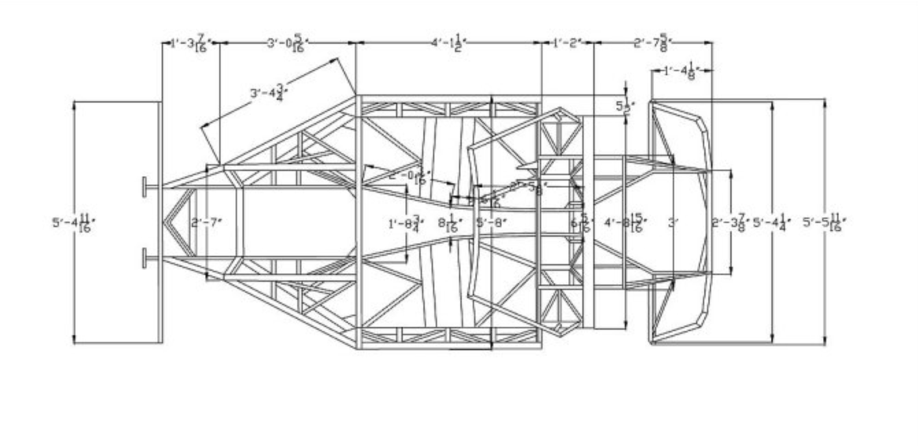 Lamborghini Diablo - Chassis and Door Hinges